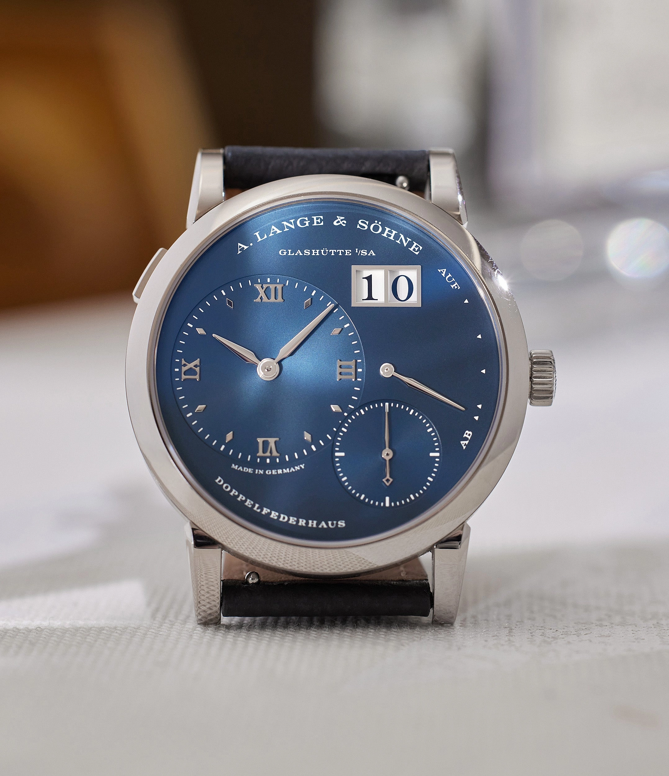 Lange 1 Blue Series | 191.028 | White Gold