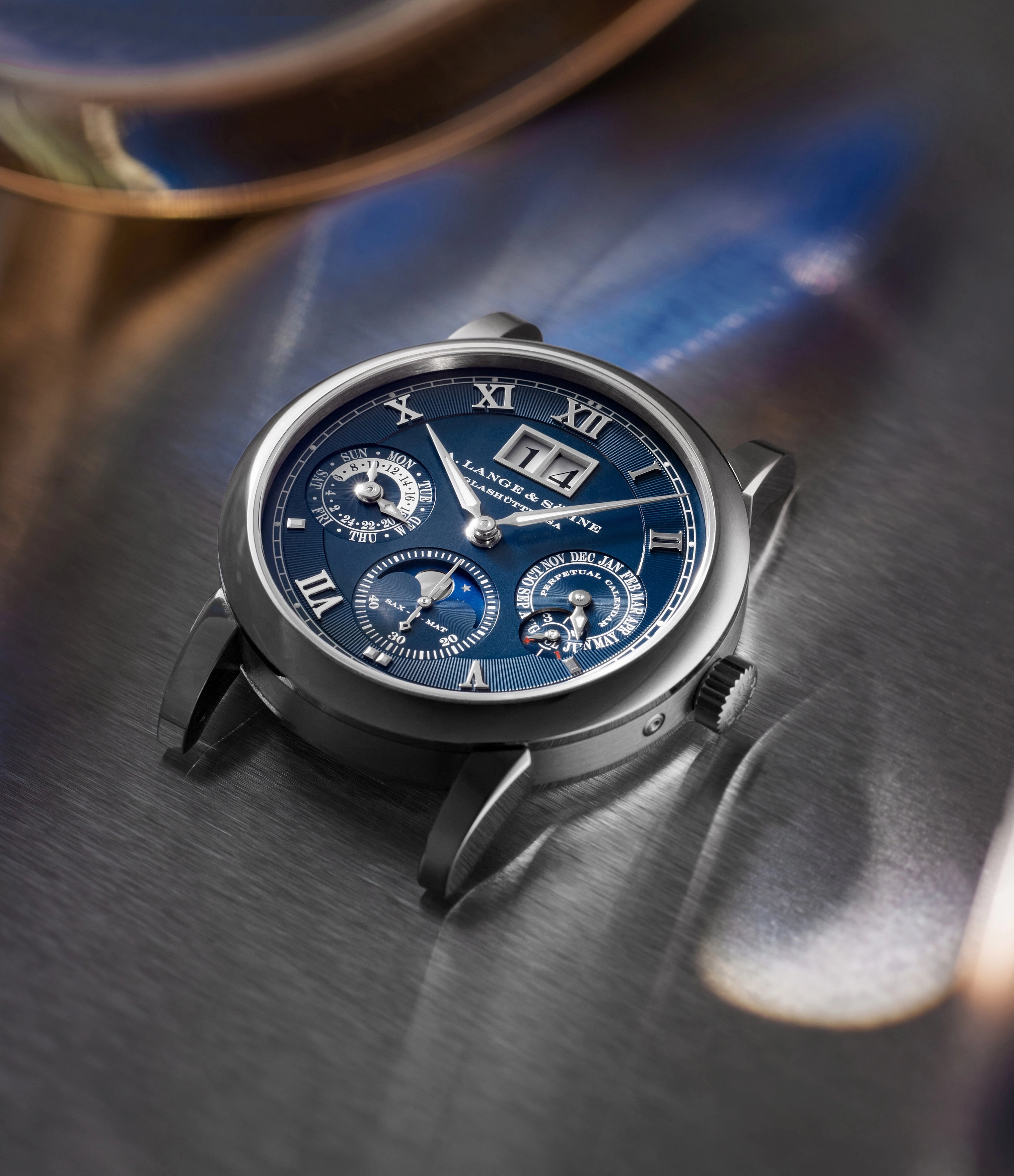 Langematik Perpetual Anniversary Edition | White Gold