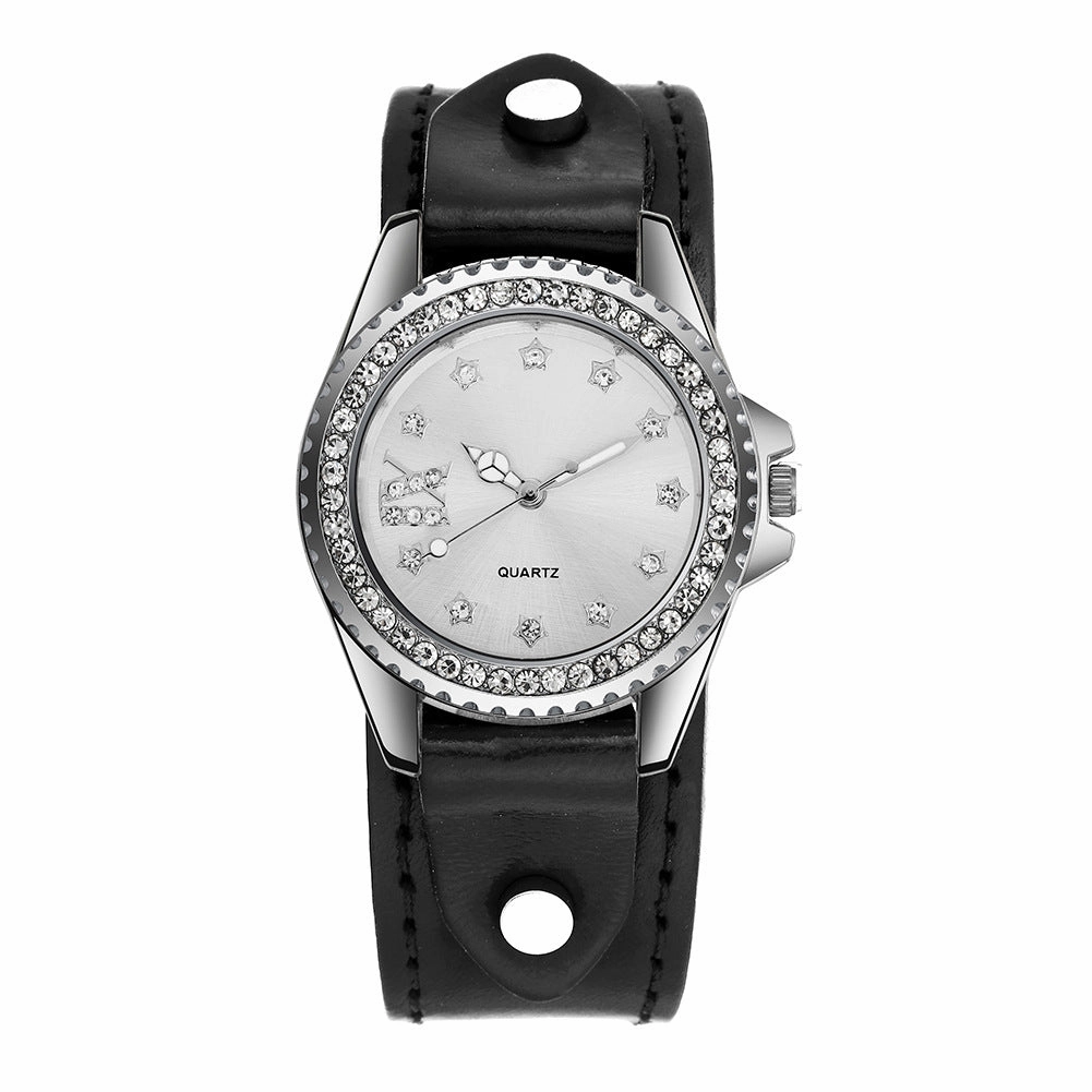 Leather Casual Fashion Ladies Watch