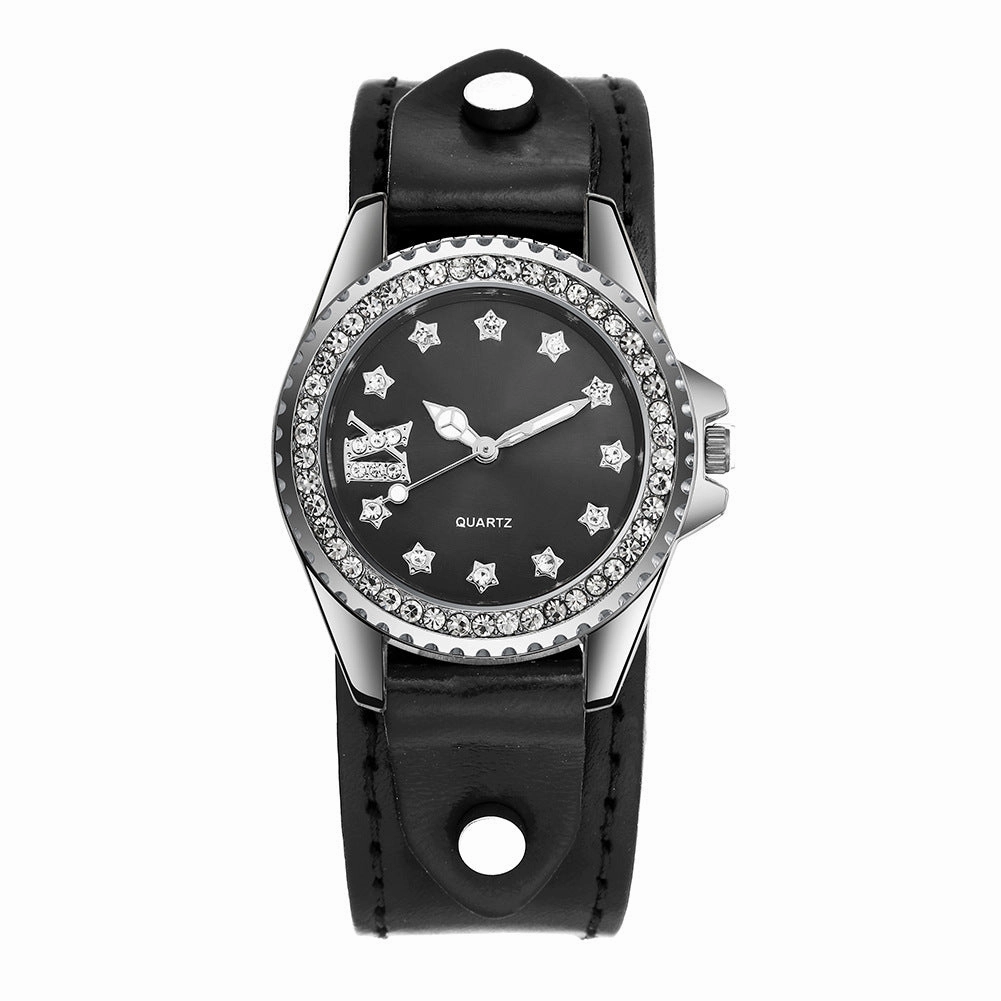 Leather Casual Fashion Ladies Watch