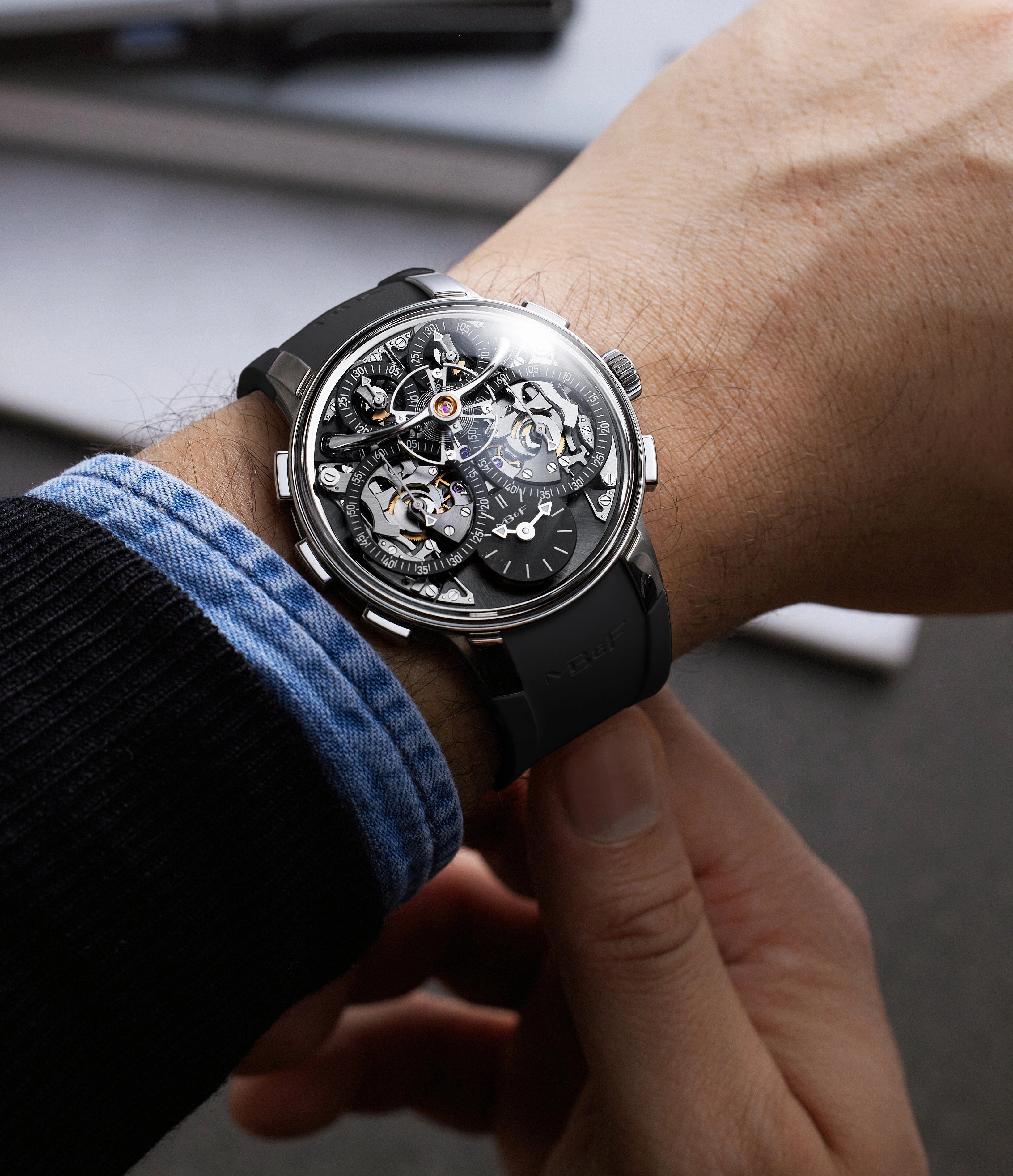 LM Sequential EVO | Black Dial | Zirconium
