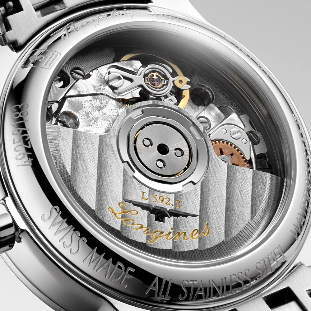 Longines Flagship 26mm Blue Dial Automatic Ladies Watch L4.274.4.92.6