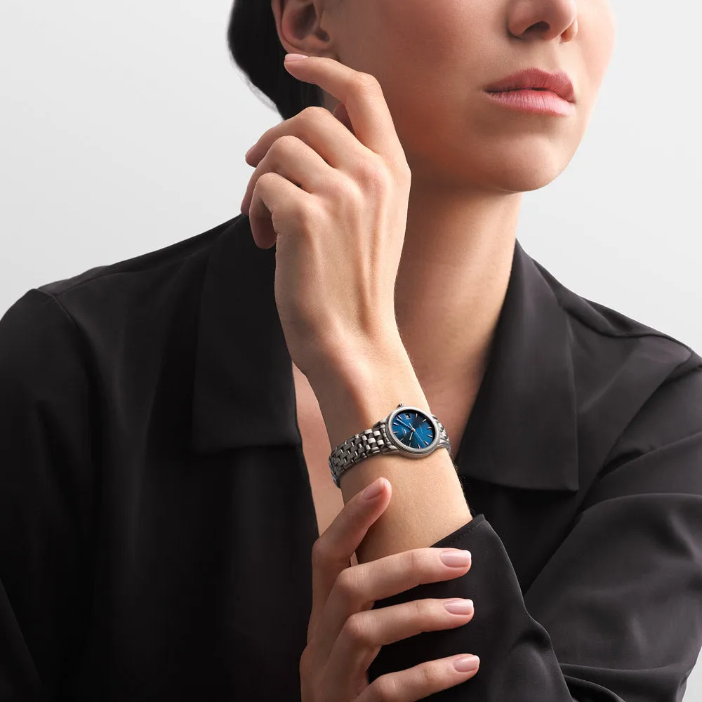 Longines Flagship 26mm Blue Dial Automatic Ladies Watch L4.274.4.92.6