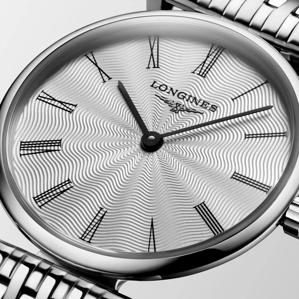 Longines La Grande Classique 24mm Silver Dial Ladies Quartz Watch L4.209.4.71.6
