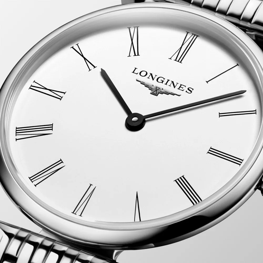 Longines La Grande Classique 24mm White Dial Ladies Quartz Watch L4.209.4.11.6