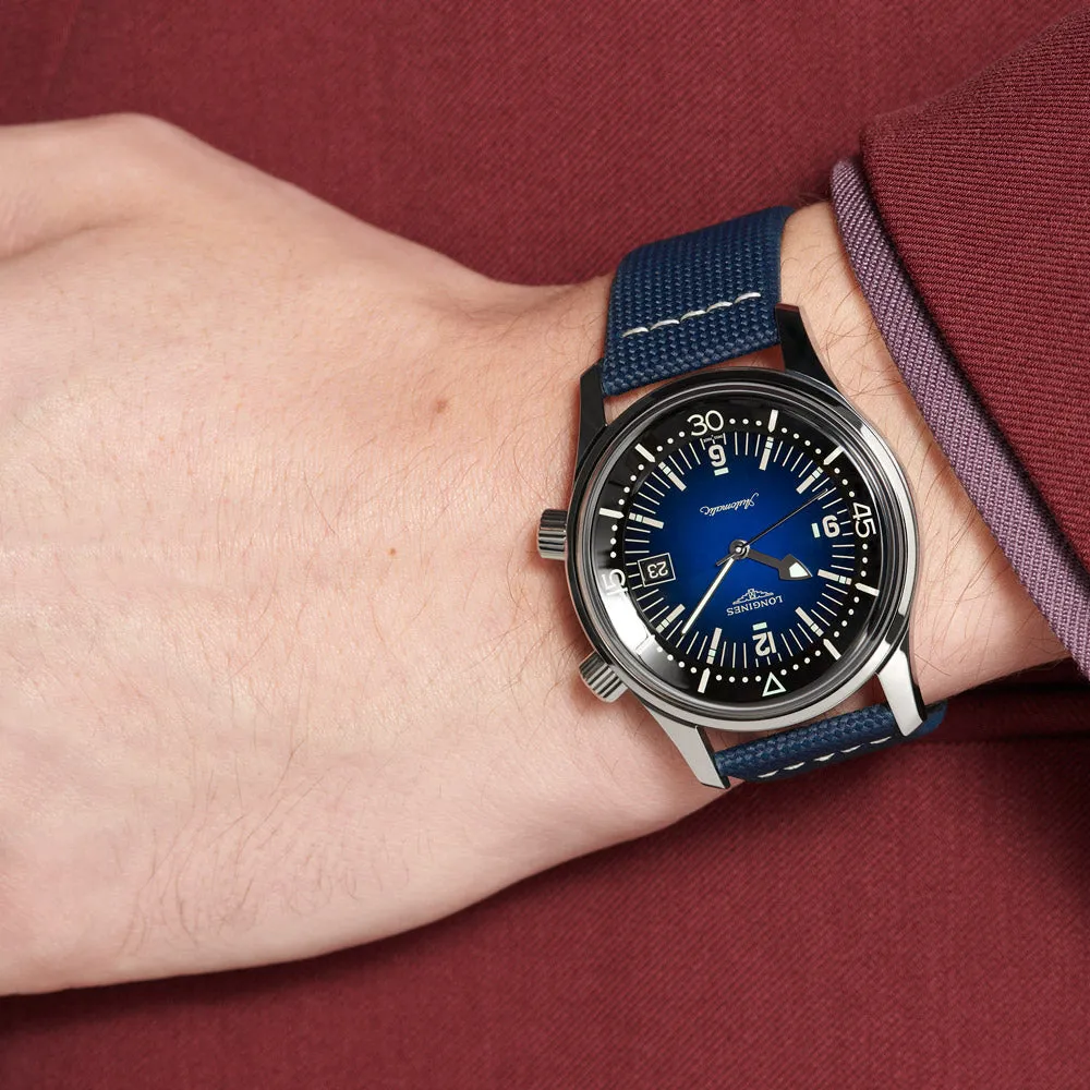 Longines Legend Diver 42mm Blue Dial Automatic Gents Watch L3.774.4.90.2