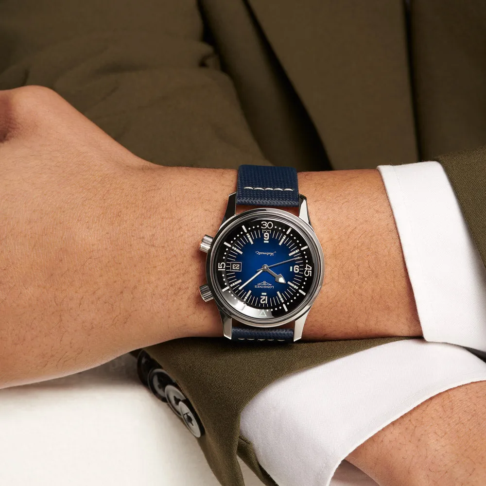 Longines Legend Diver 42mm Blue Dial Automatic Gents Watch L3.774.4.90.2