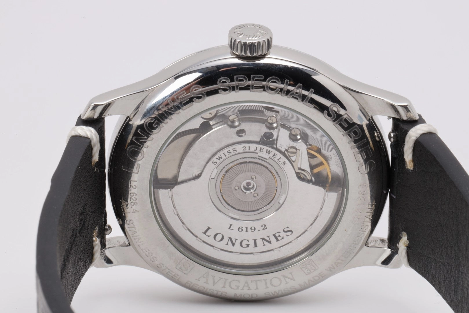 Longines Avigation Special Series L2.628.4 Stainless Steel 38mm Watch