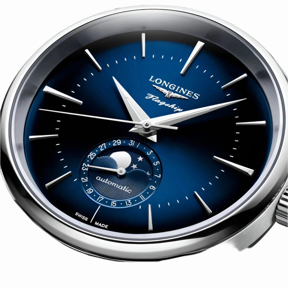 Longines Flagship Heritage Moonphase Automatic Watch