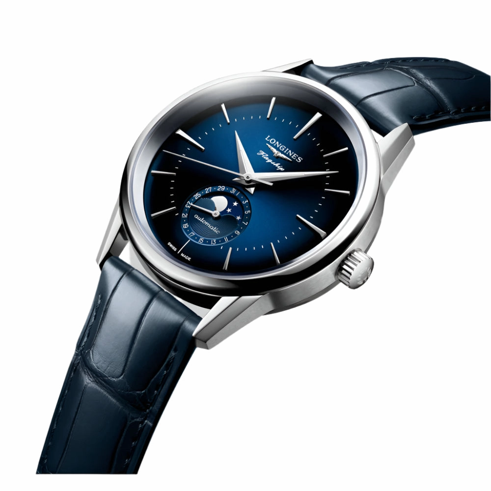 Longines Flagship Heritage Moonphase Automatic Watch