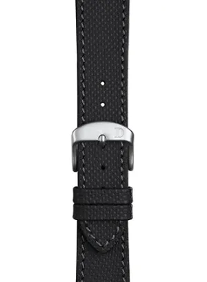 Louis Black Leather Strap