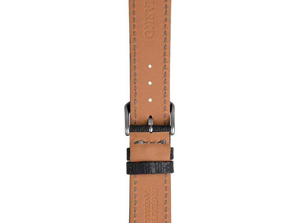 Louis Black Leather Strap