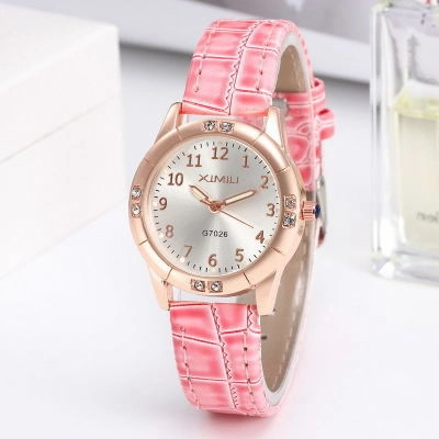 Luminous waterproof pointer quartz watch