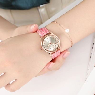 Luminous waterproof pointer quartz watch