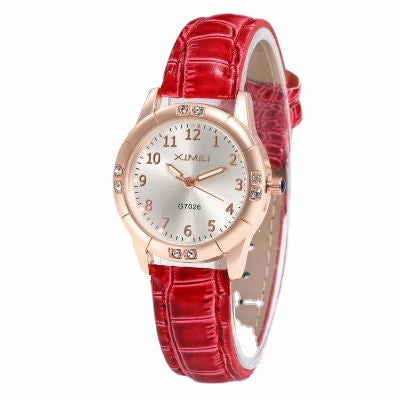 Luminous waterproof pointer quartz watch