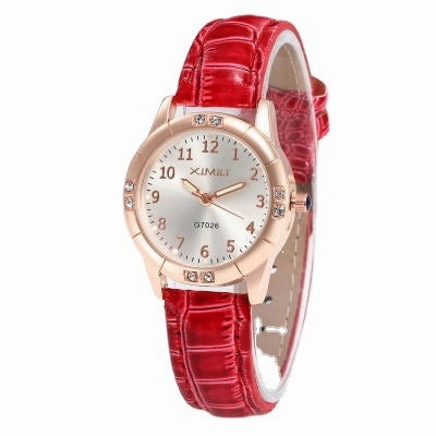 Luminous waterproof pointer quartz watch