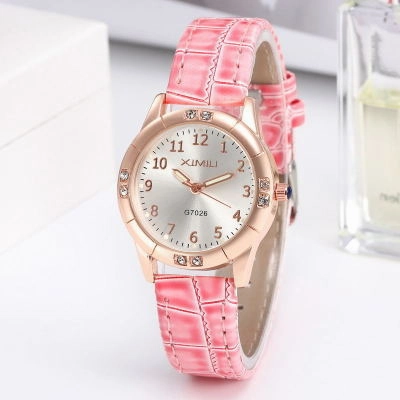 Luminous waterproof pointer quartz watch
