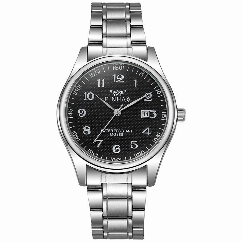 Male and female couples quartz watch casual