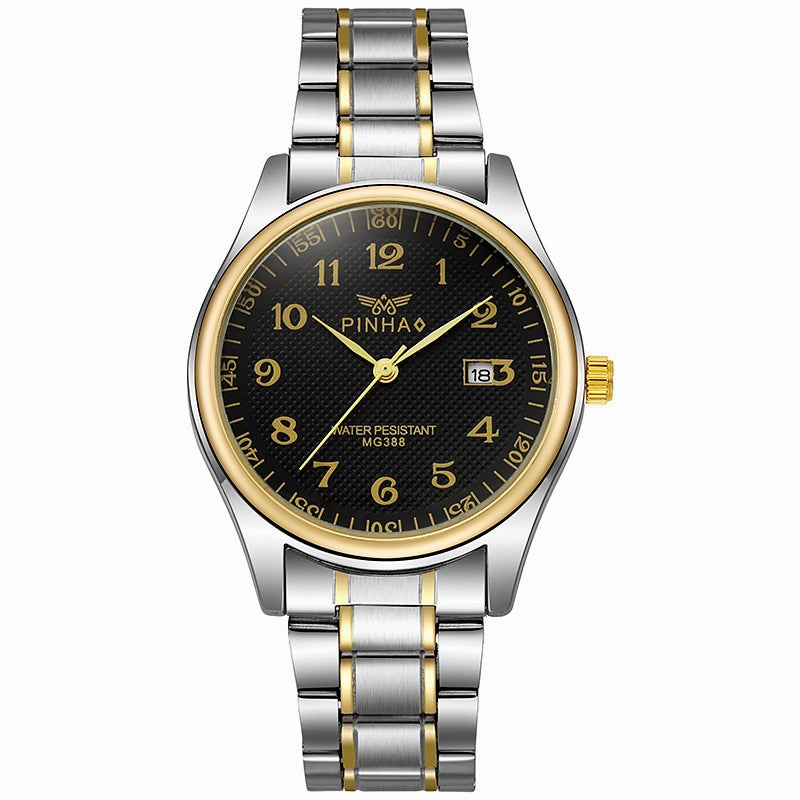 Male and female couples quartz watch casual