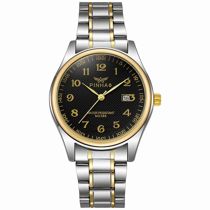 Male and female couples quartz watch casual