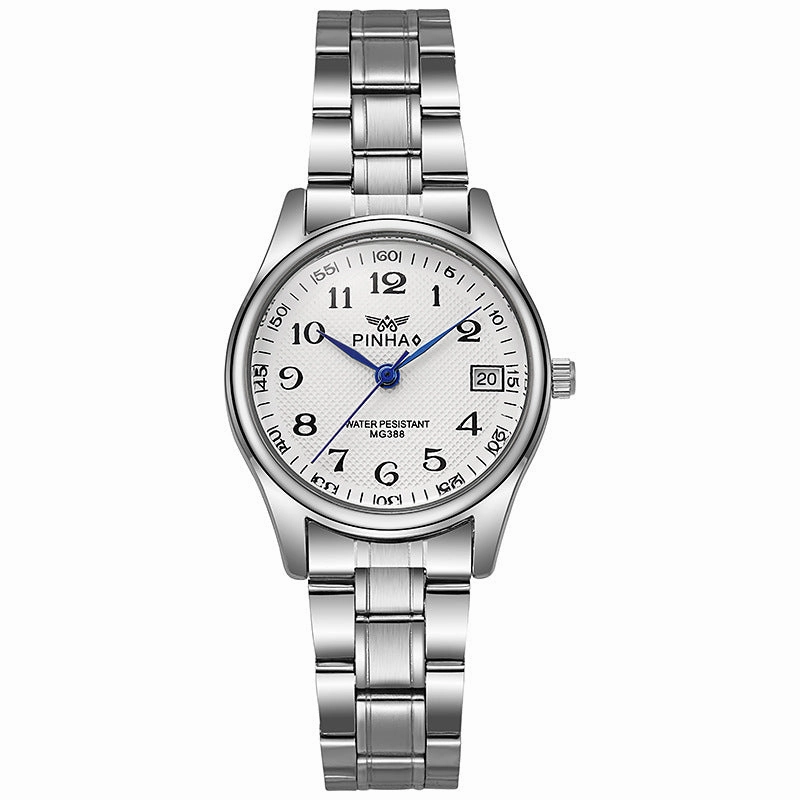 Male and female couples quartz watch casual