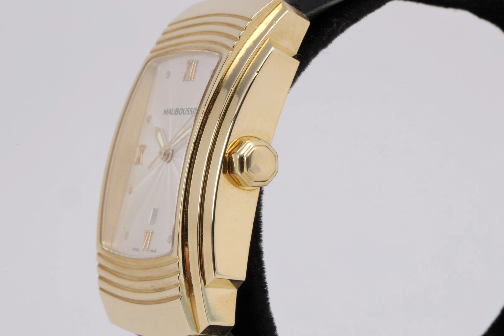 Mauboussin Fouga 18k Yellow Gold 30mm Watch (66.60g.)