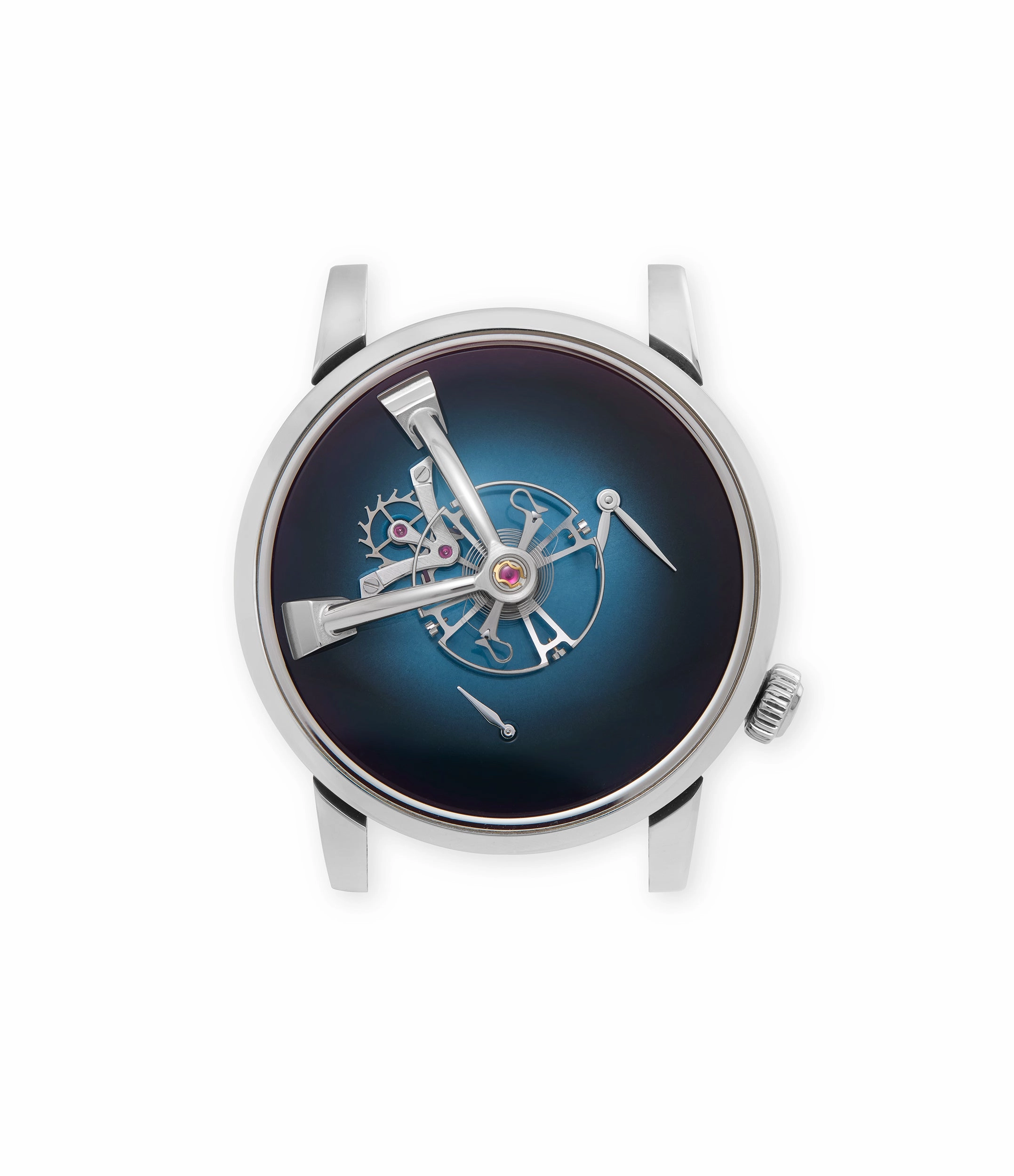 MB&F x H. Moser & Cie LM101 | Funky Blue | Stainless Steel