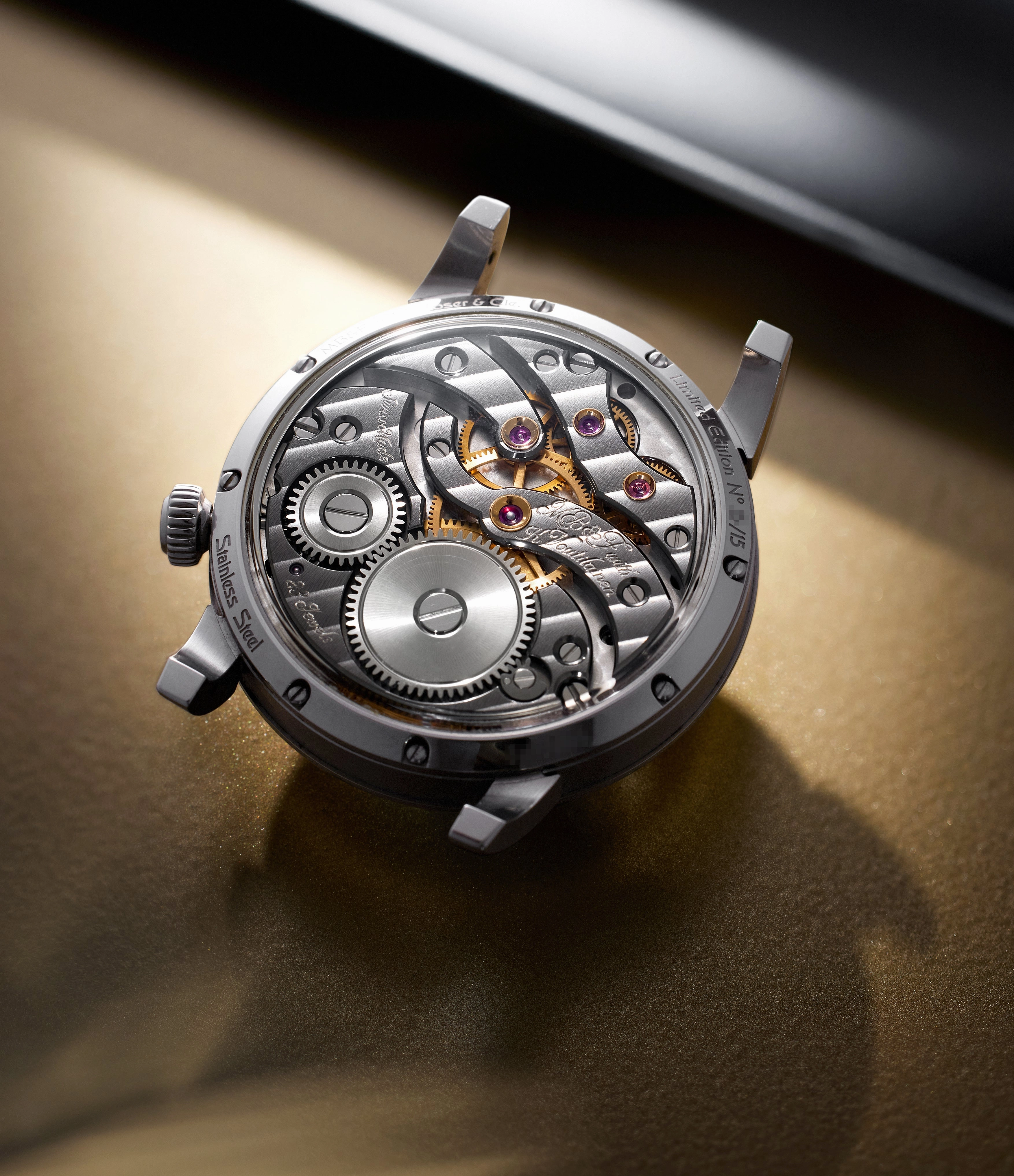 MB&F x H. Moser & Cie LM101 | Funky Blue | Stainless Steel