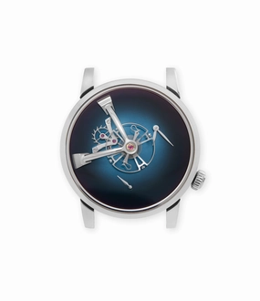 MB&F x H. Moser & Cie LM101 | Funky Blue | Stainless Steel