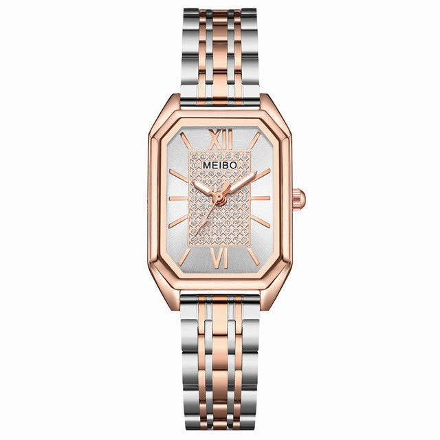MEIBO Square Vintage Women's Watch