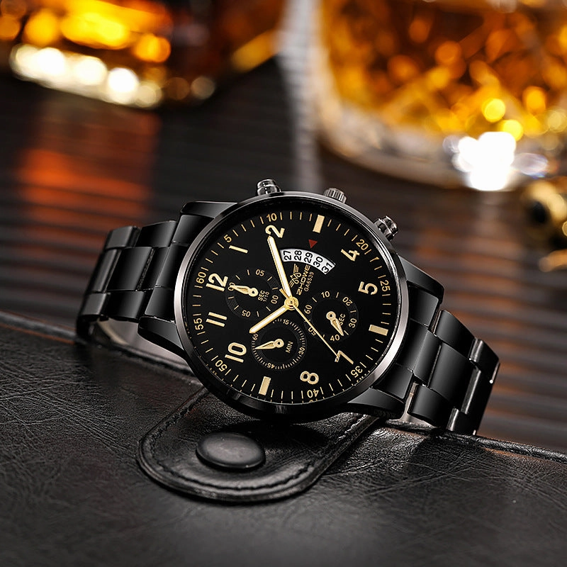 Men's Multifunctional Quartz Movement Watch