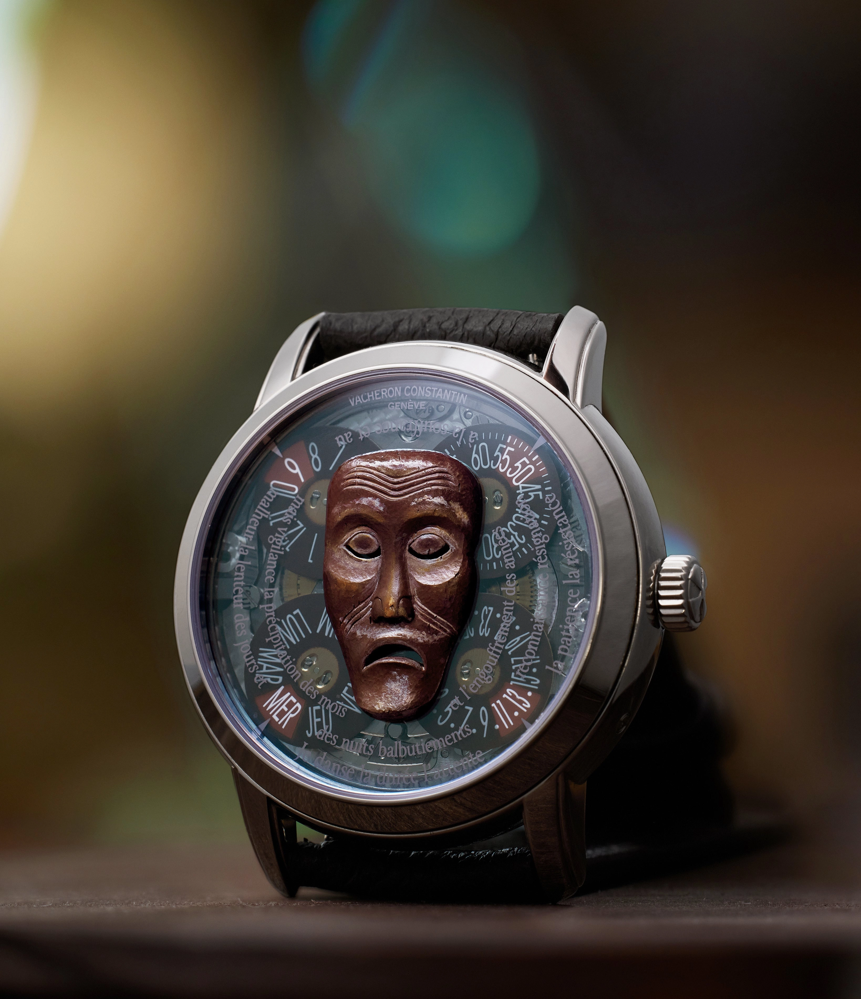 Metiers dArts Les Masques | White Gold
