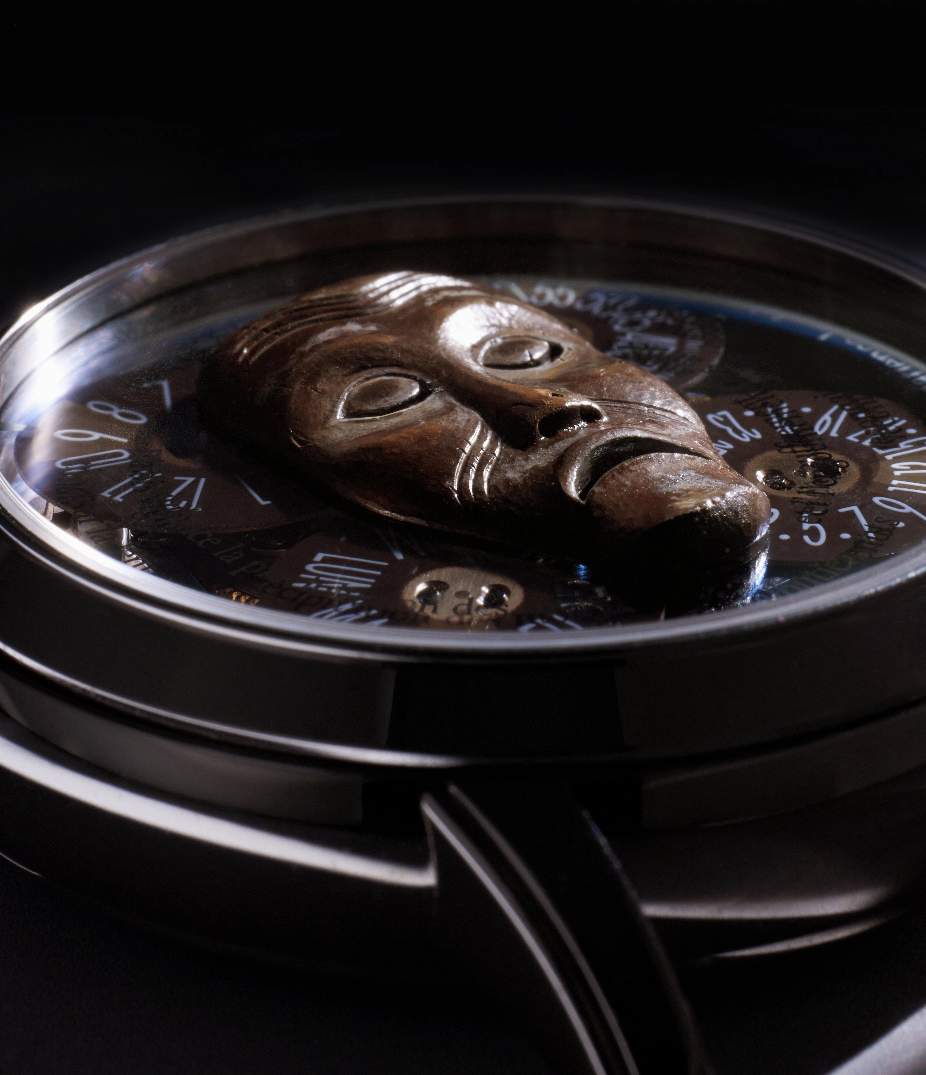 Metiers dArts Les Masques | White Gold