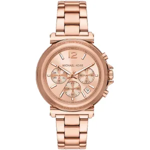 Michael Kors Women's Watch - Maren Rose Gold Dial Plated Steel Bracelet | MK7494
