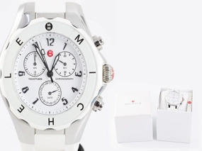 Michele Jelly Bean MWW12F000001 Stainless Steel 39mm Ladies Watch