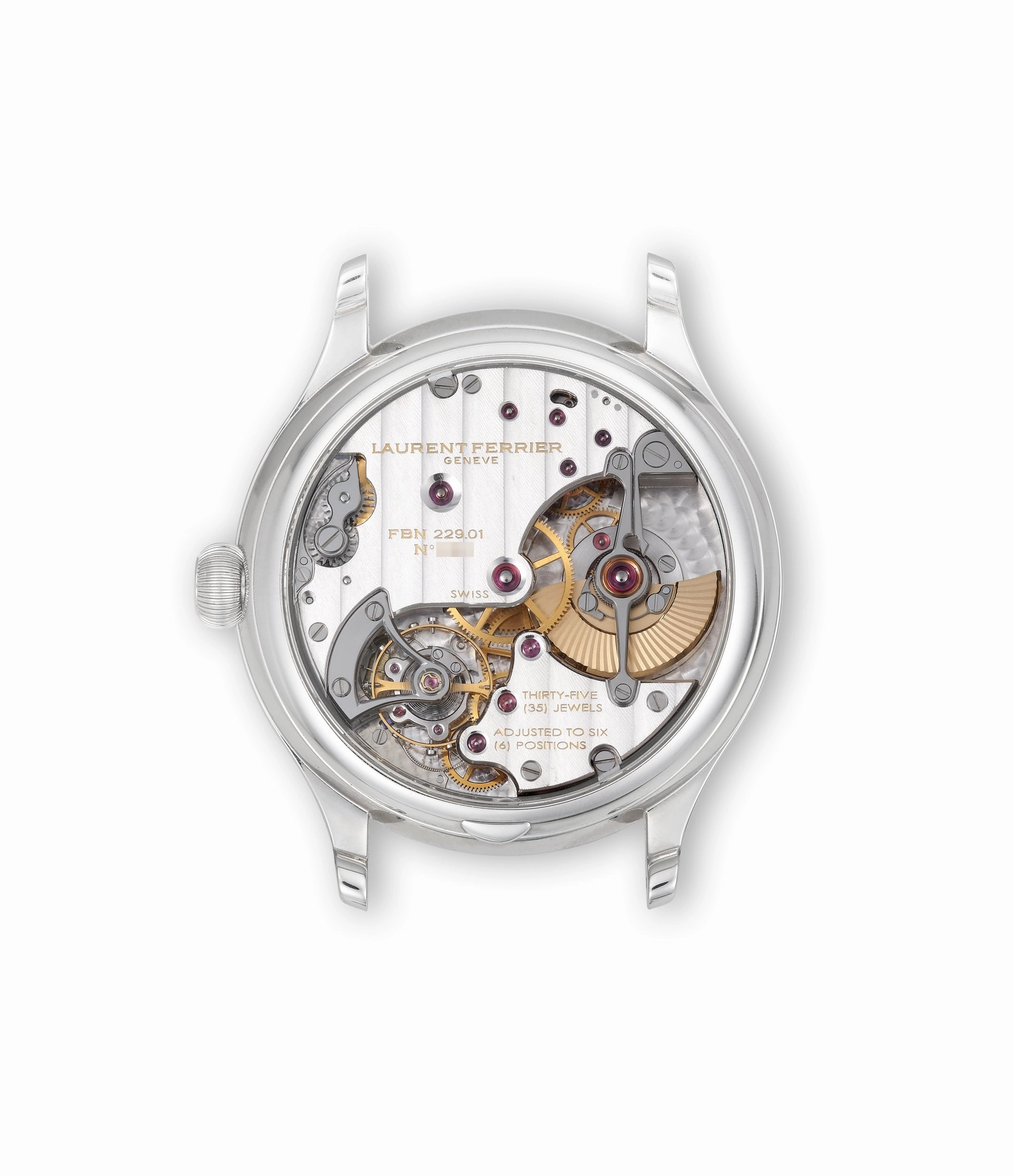 Micro-Rotor Mother of Pearl | Stainless Steel