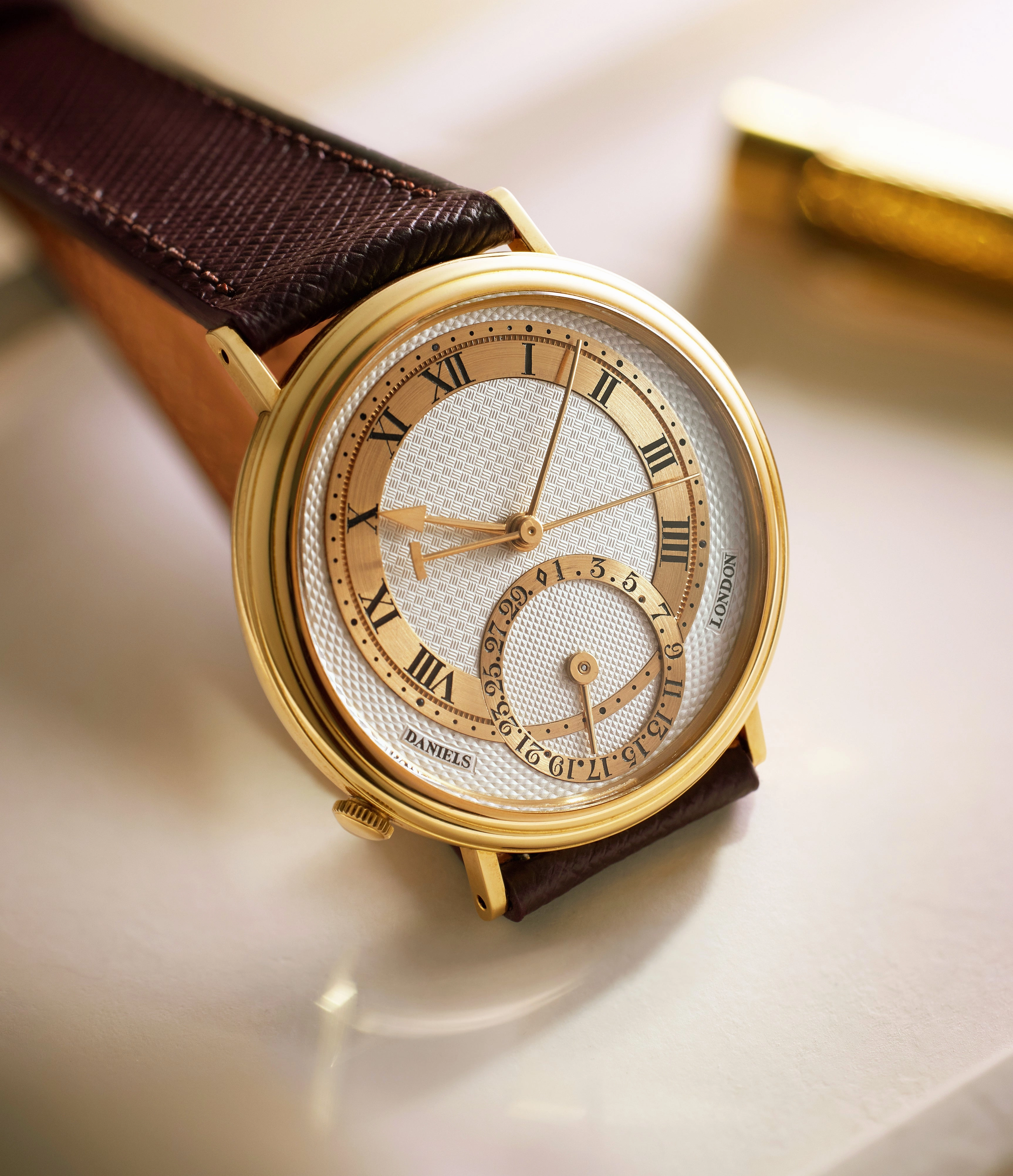 Millennium | Silver Dial | Yellow Gold