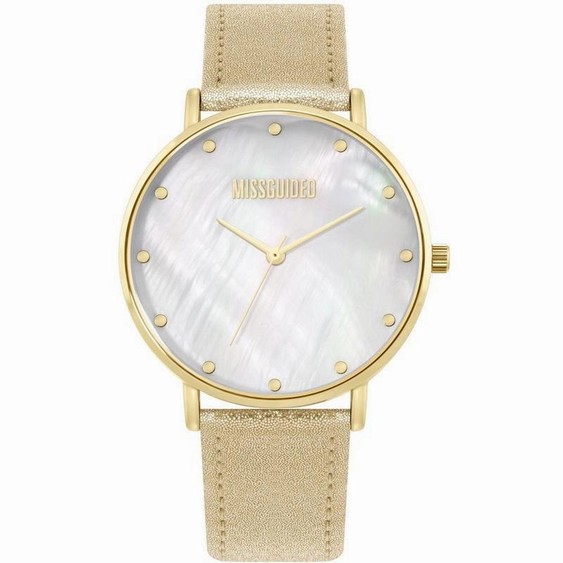 Missguided Metallic Gold Strap