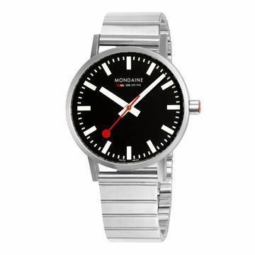 Mondaine Classic Stainless Steel Analogue Watch