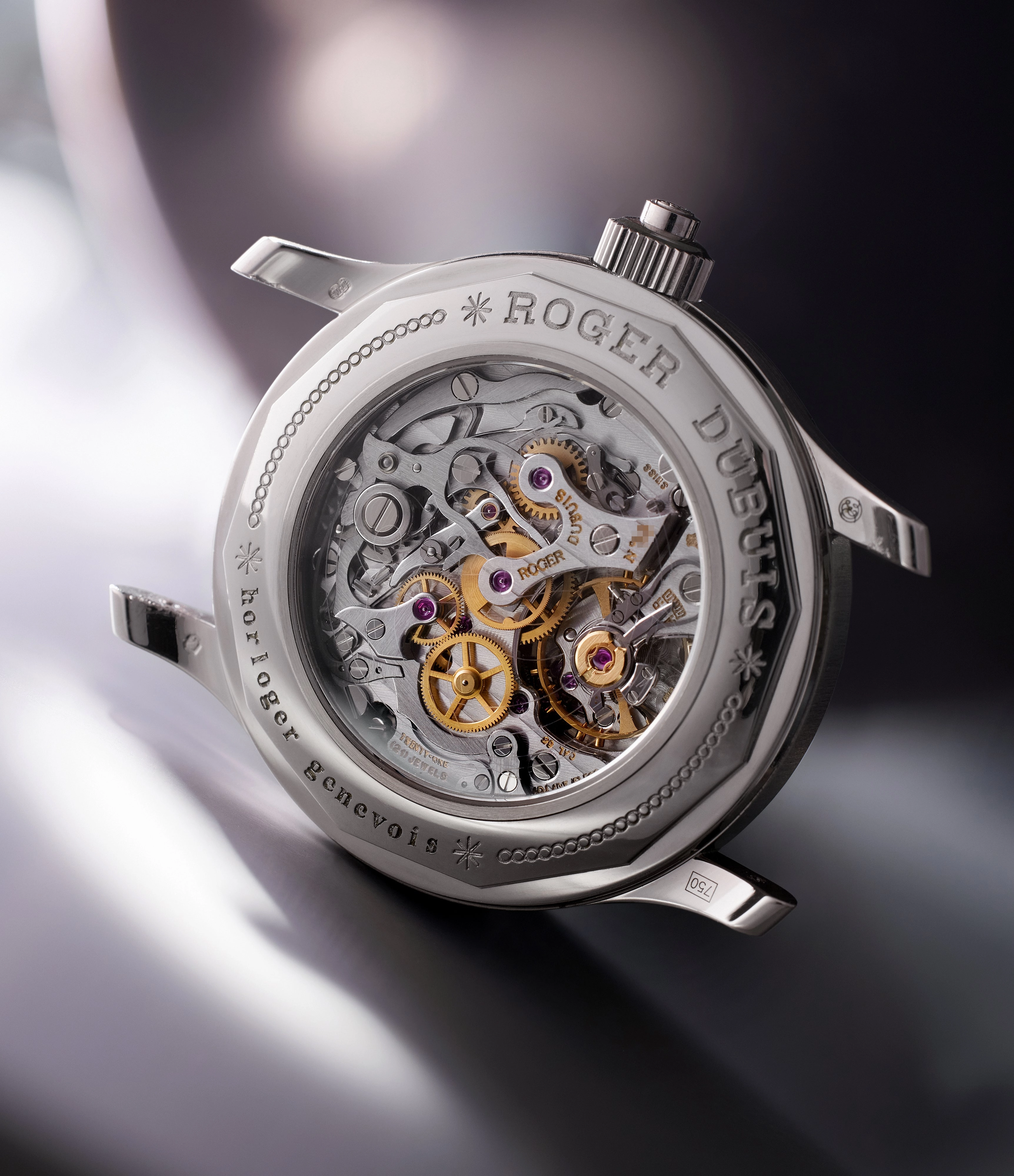 Monopusher Chronograph | H40 | White Gold