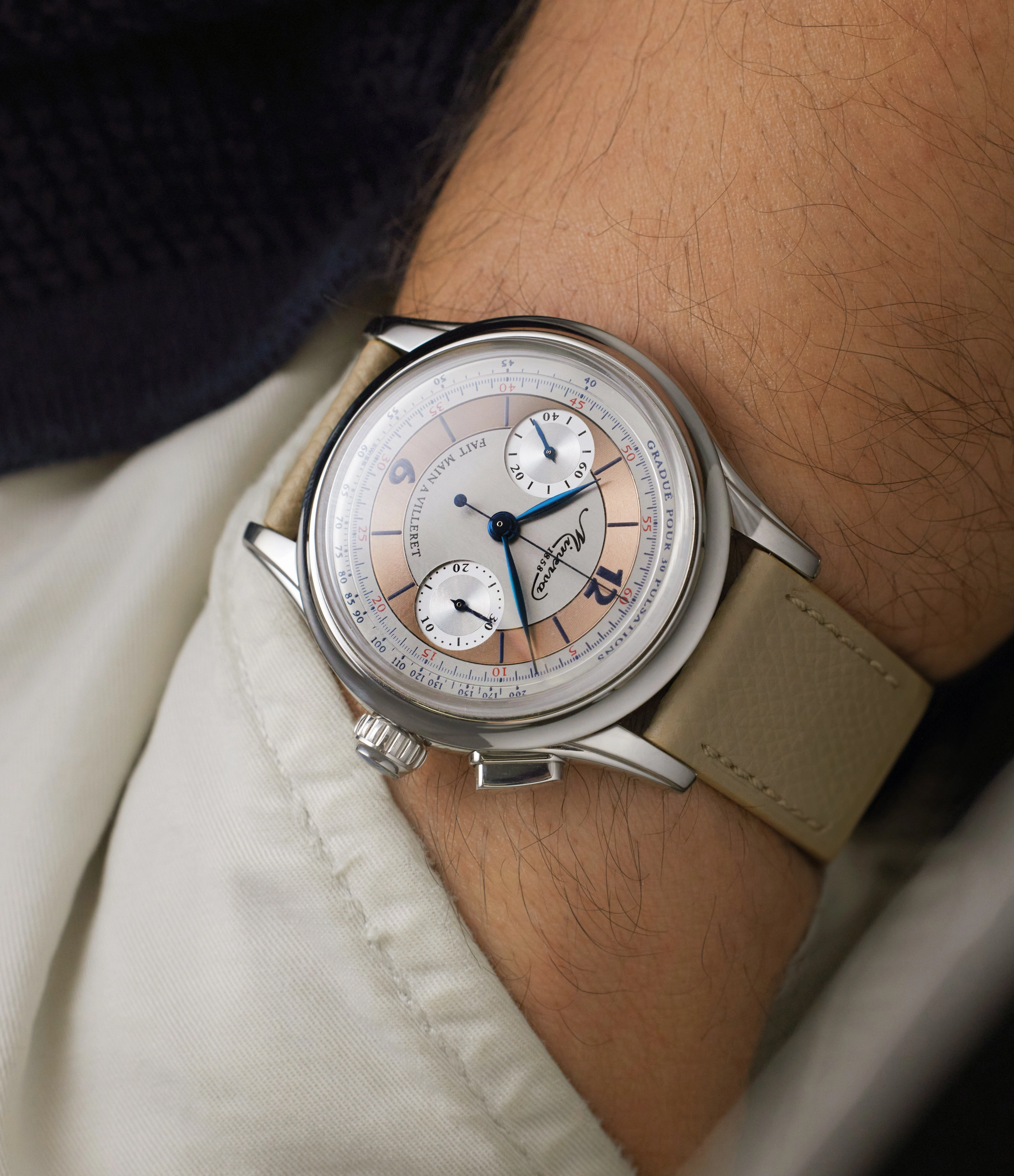 Monopusher Chronograph | Stainless Steel