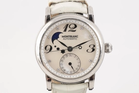 Mont Blanc Meisterstruck Moonphase 7109 Stainless Steel 36mm Watch