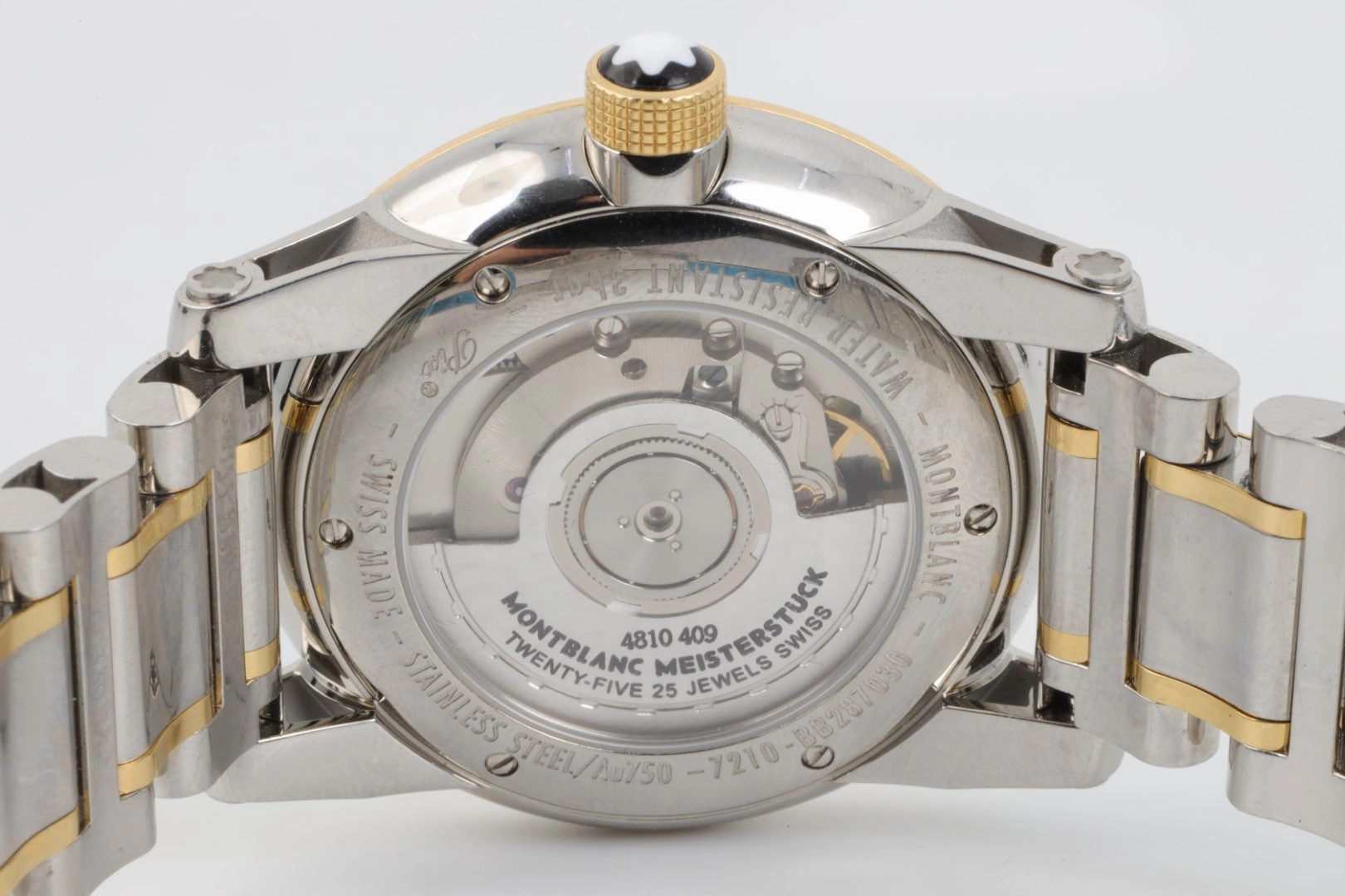 Mont Blanc Timewalker 106502 Steel & 18K 39mm Men's Watch