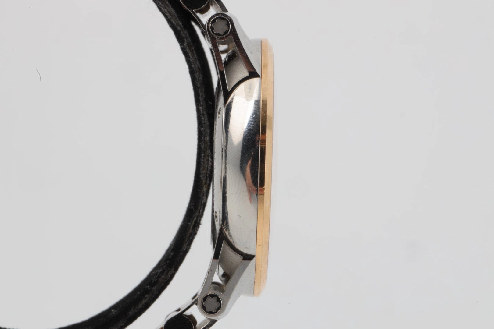 Montblanc Timewalker 7316 Steel & 18k Yellow Gold 39mm Men's Watch