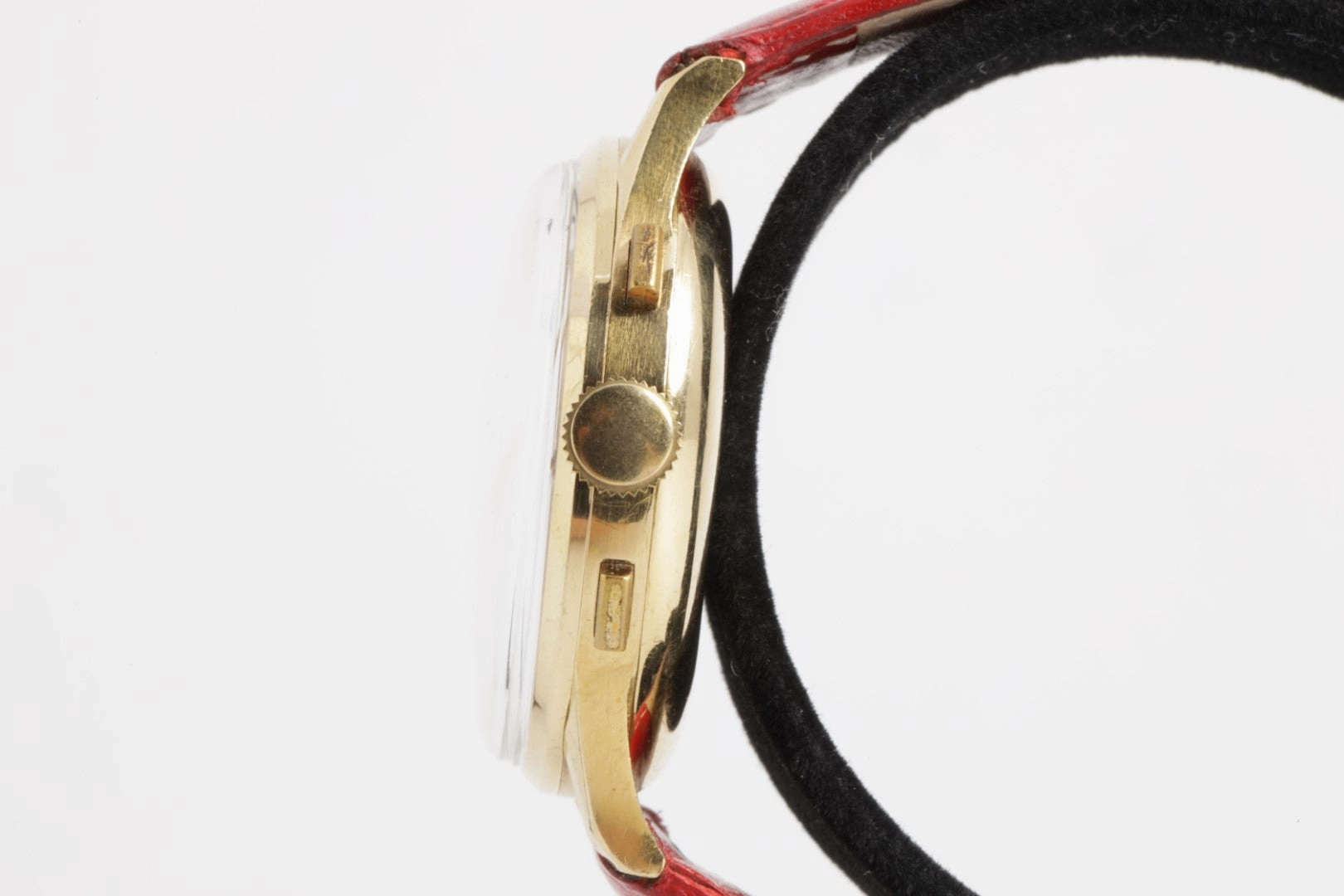 Moviga Chronotech Yellow Gold Ladies Watch
