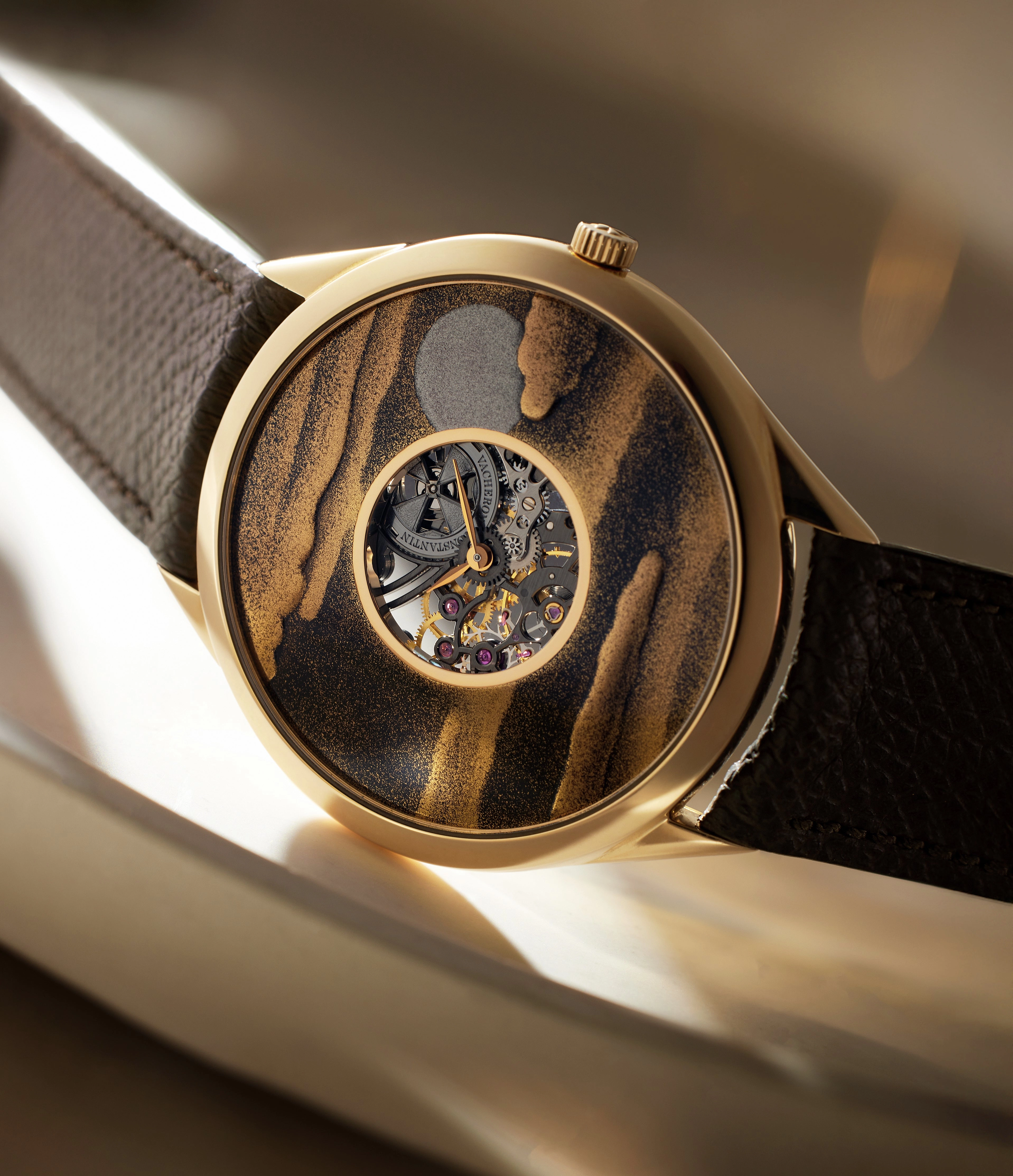 Mtiers d'Art La Symbolique des Laques Tsukimi, Pink Gold