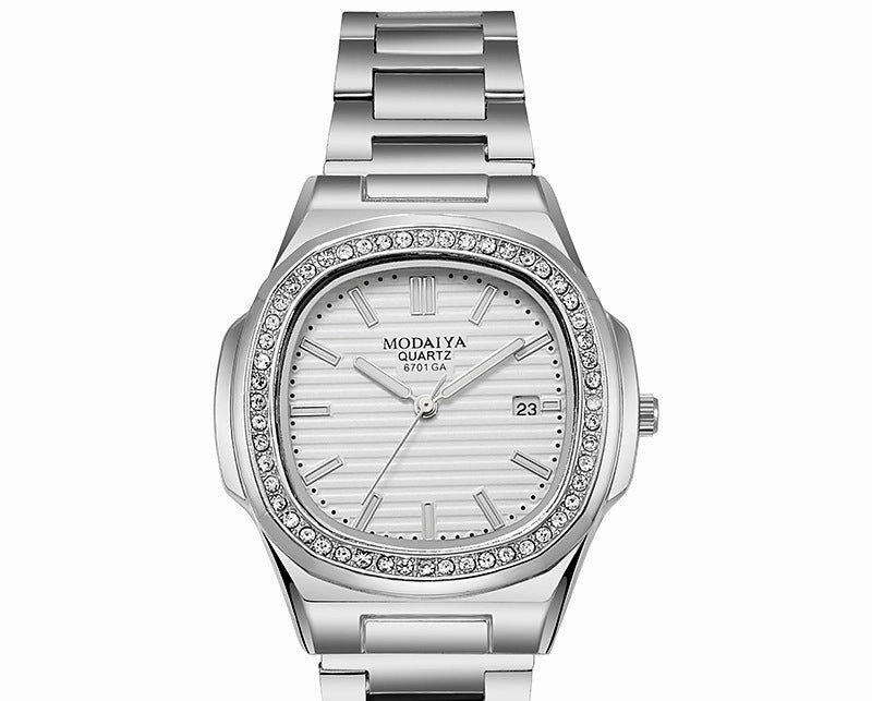 New MODAIYA Rhinestone Men's Watch