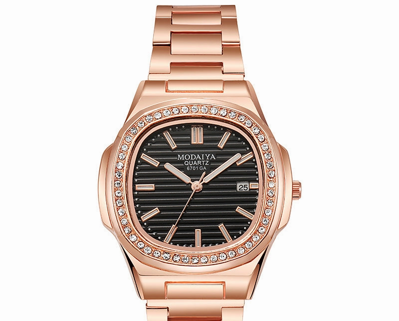 New MODAIYA Rhinestone Men's Watch
