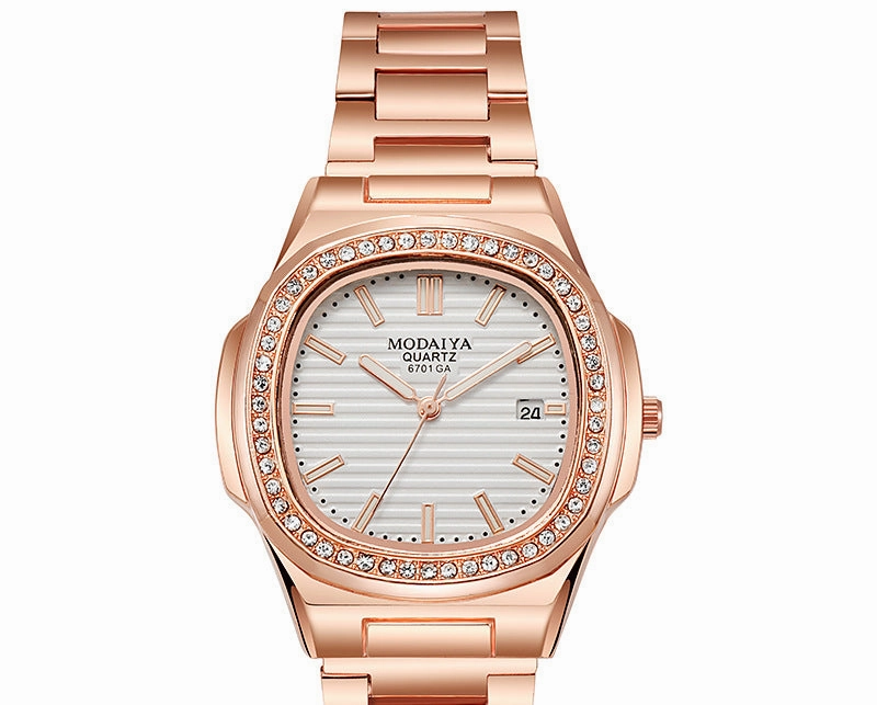 New MODAIYA Rhinestone Men's Watch