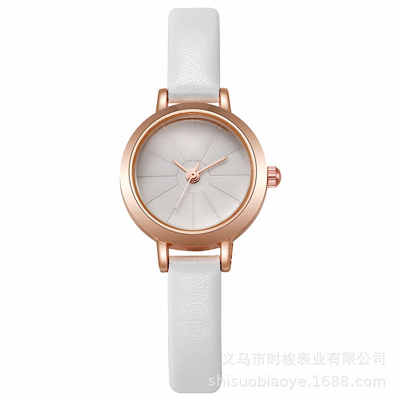 New Vintage Small Round Dial Women's Quartz Watch